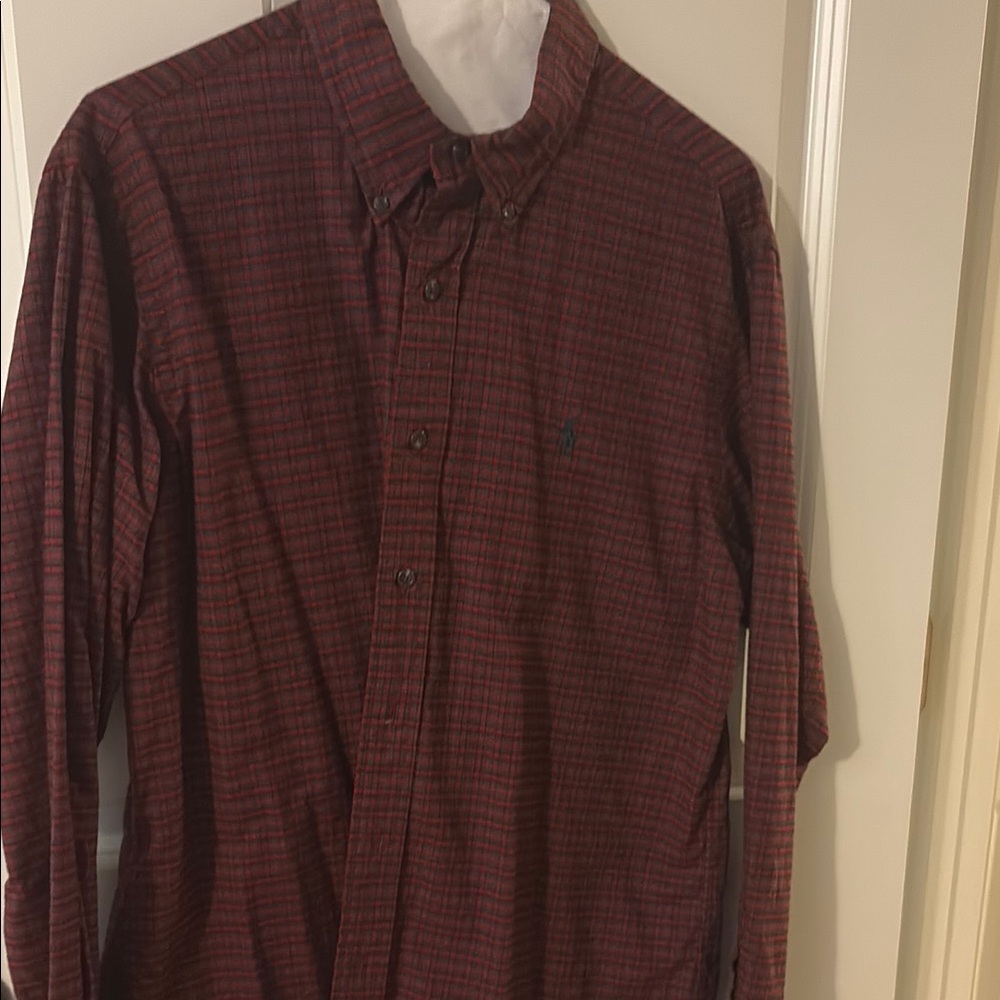 Polo by Ralph Lauren Red Casual Button Down Shirt